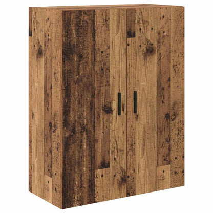 Highboard 2 stk. Altholz 69,5 x 34 x 180 cm Holzwerkstoff