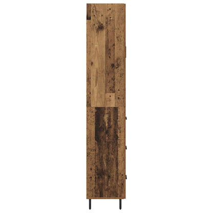 Highboard 2 stk. Altholz 69,5 x 34 x 180 cm Holzwerkstoff