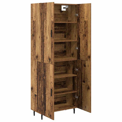 Highboard 2 stk. Altholz 69,5 x 34 x 180 cm Holzwerkstoff