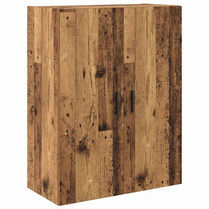 Highboard 2 stk. Altholz 69,5 x 34 x 180 cm Holzwerkstoff