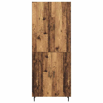 Highboard 2 stk. Altholz 69,5 x 34 x 180 cm Holzwerkstoff
