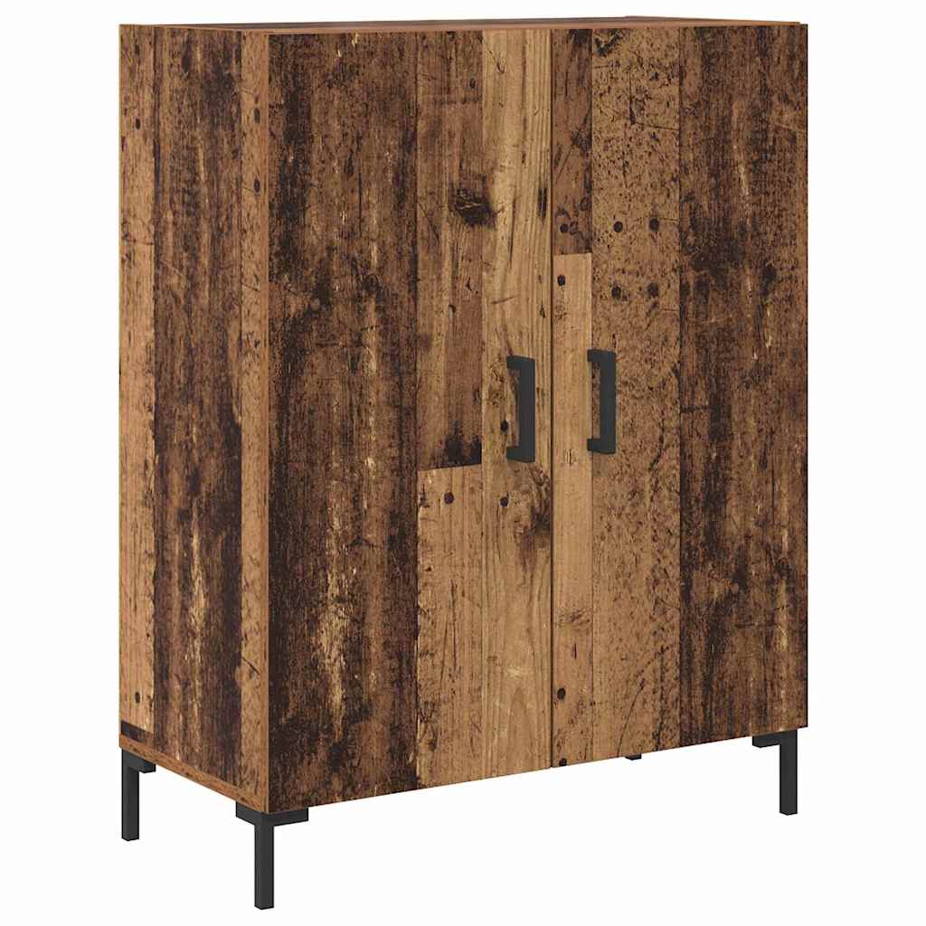 Highboard 2 stk. Altholz 69,5 x 34 x 180 cm Holzwerkstoff