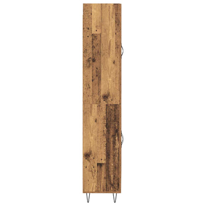 Highboard 2 stk. Altholz 69,5 x 34 x 180 cm Holzwerkstoff