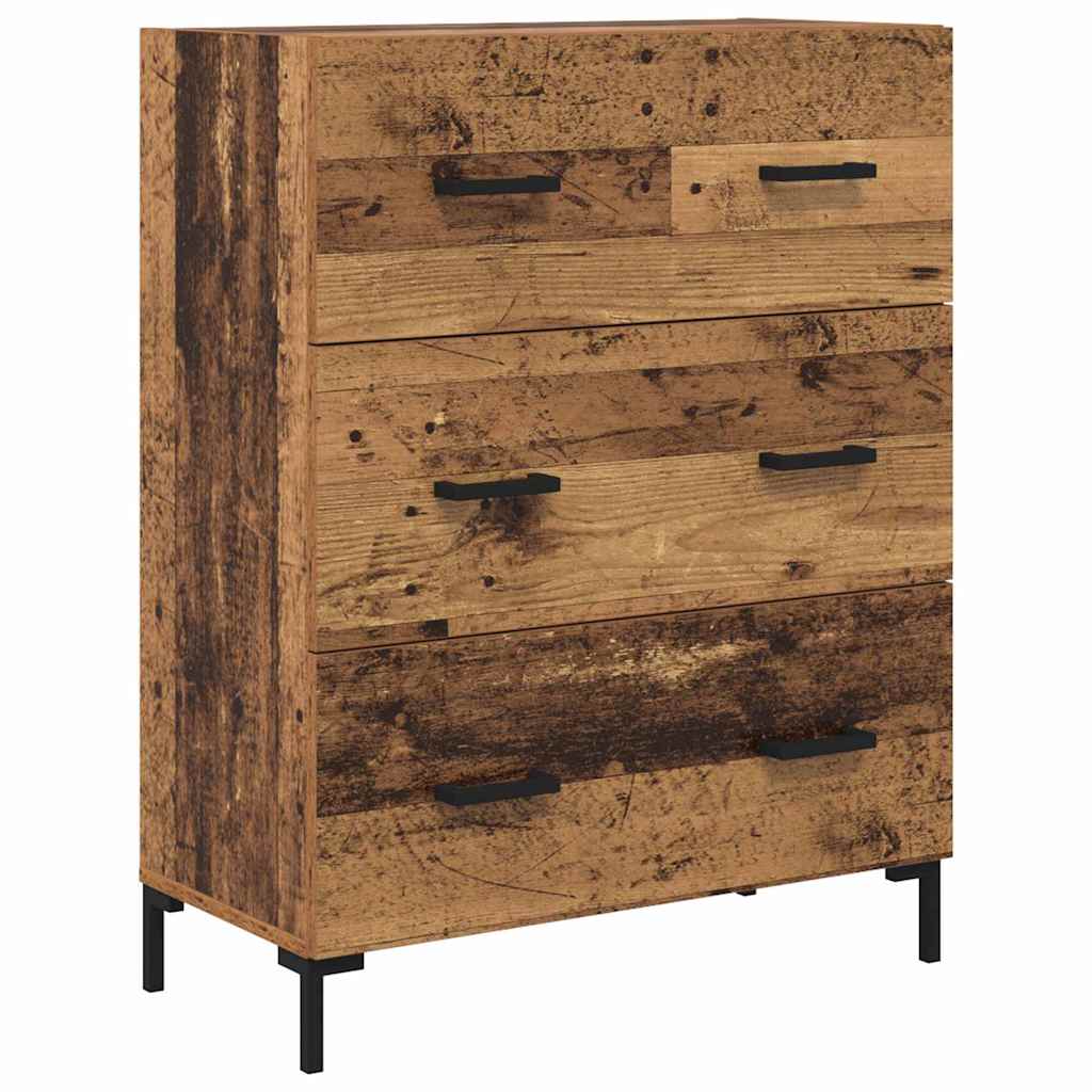 Highboard 2 stk. Altholz 69,5 x 34 x 180 cm Holzwerkstoff