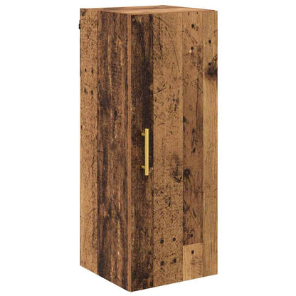 Highboard 2 stk. Altholz 34,5 x 34 x 180 cm Holzwerkstoff