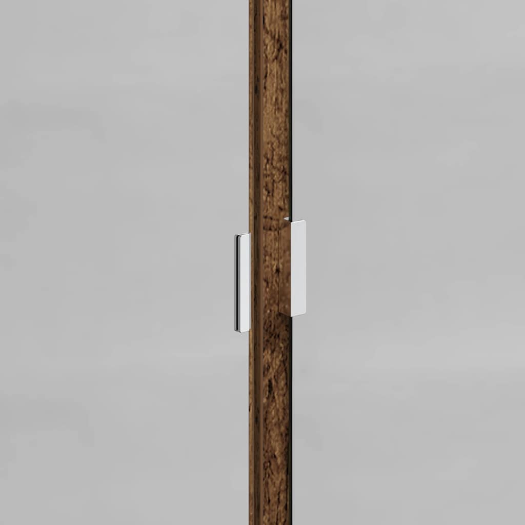 Badezimmerschrank-Set 2 Stk. Altholz Holzwerkstoff