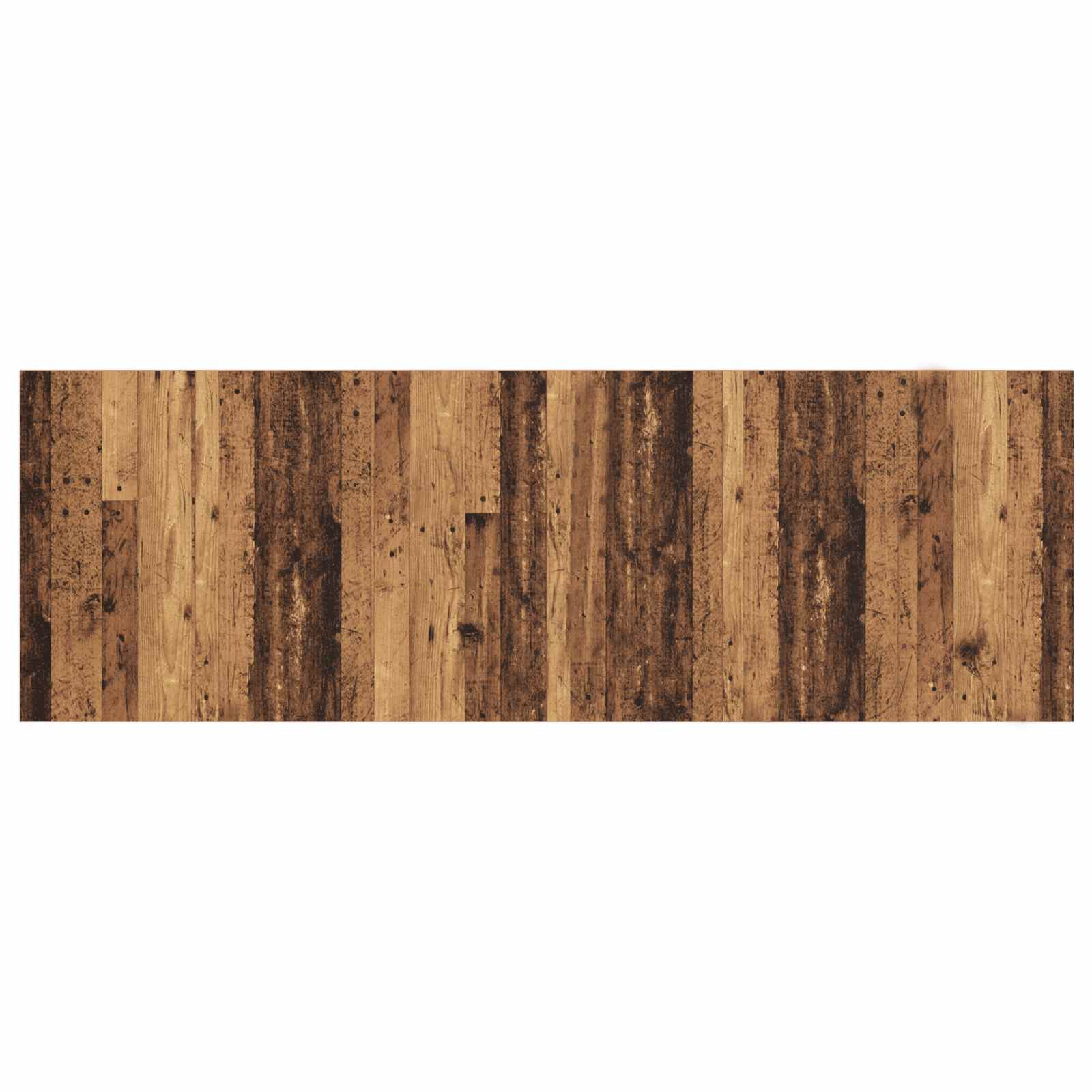 Kopfteil mit Schrank mit Schubladen 3 pcs Altholz Holzwerkstoff