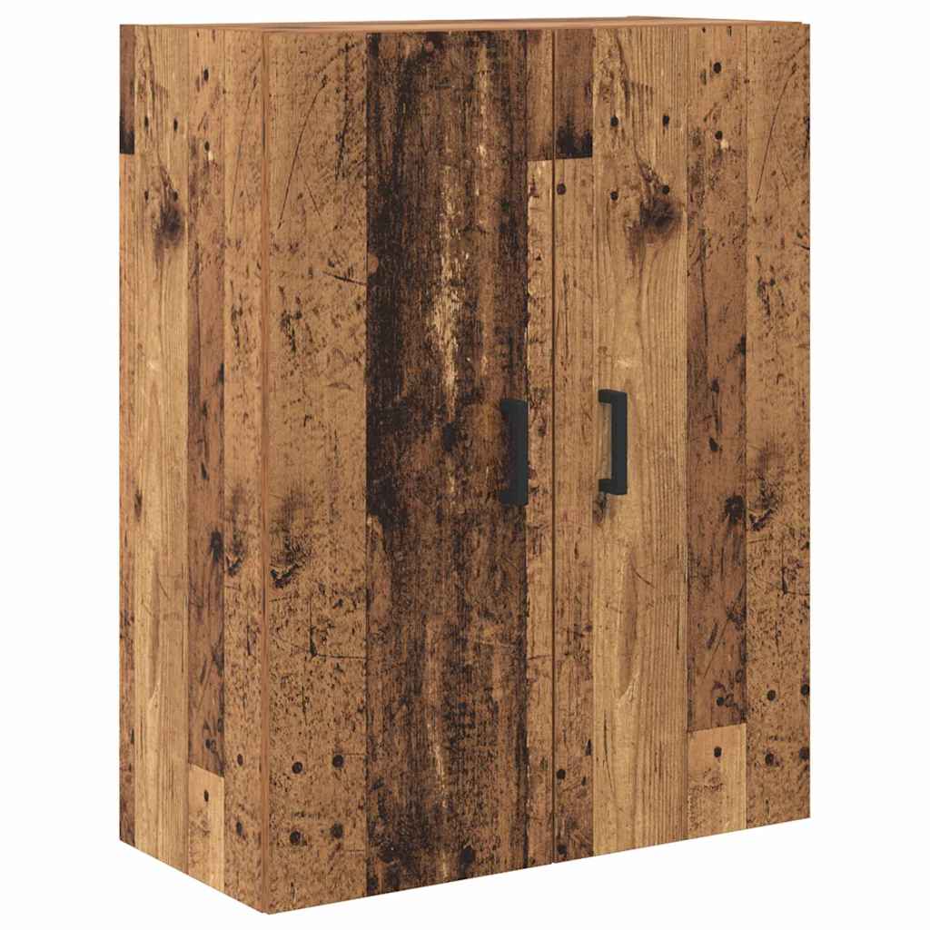 Highboard Altholz 69,5 x 34 x 180 cm Holzwerkstoff