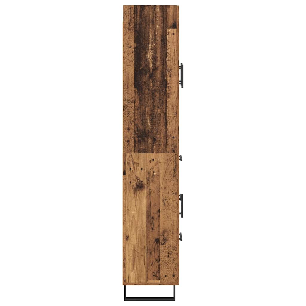 Highboard 2 stk. Altholz 69,5 x 34 x 180 cm