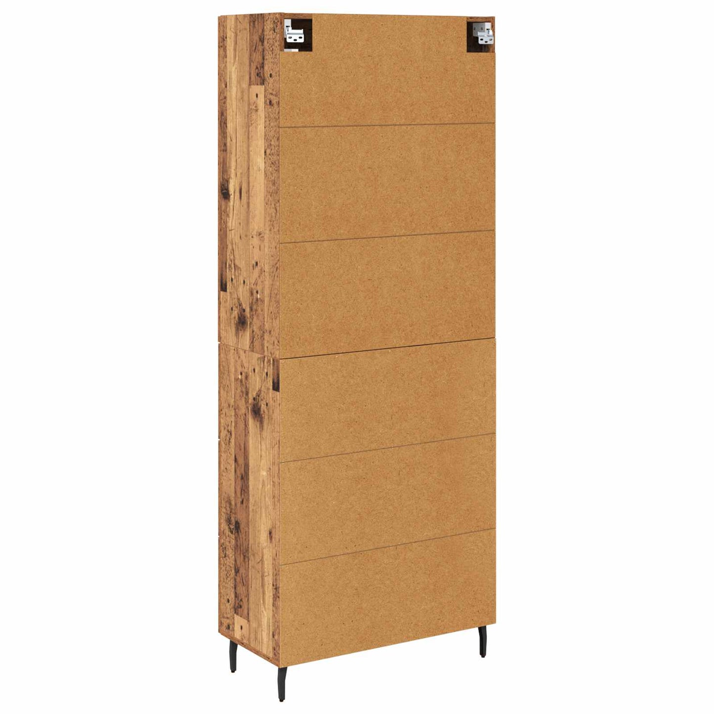 Highboard 2 stk. Altholz 69,5 x 34 x 180 cm Holzwerkstoff
