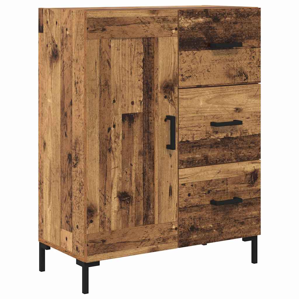 Highboard 2 stk. Altholz 69,5 x 34 x 180 cm Holzwerkstoff