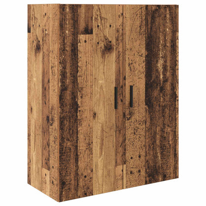 Highboard 2 stk. Altholz 69,5 x 34 x 180 cm Holzwerkstoff