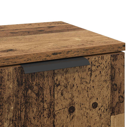 Sideboard 3 stk. Altholz 120 x 30 x 70 cm Holzwerkstoff