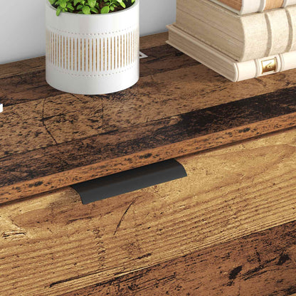 Sideboard 3 stk. Altholz 120 x 30 x 70 cm Holzwerkstoff