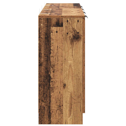Sideboard 3 stk. Altholz 120 x 30 x 70 cm Holzwerkstoff