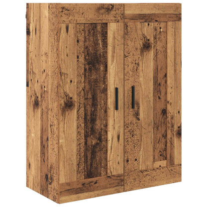 Highboard 2 stk. Altholz 69,5 x 34 x 180 cm Holzwerkstoff