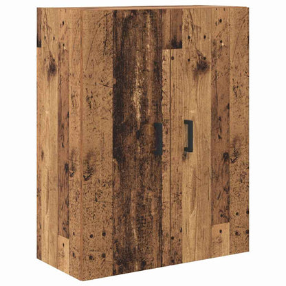 Highboard Altholz 69,5 x 34 x 180 cm Holzwerkstoff
