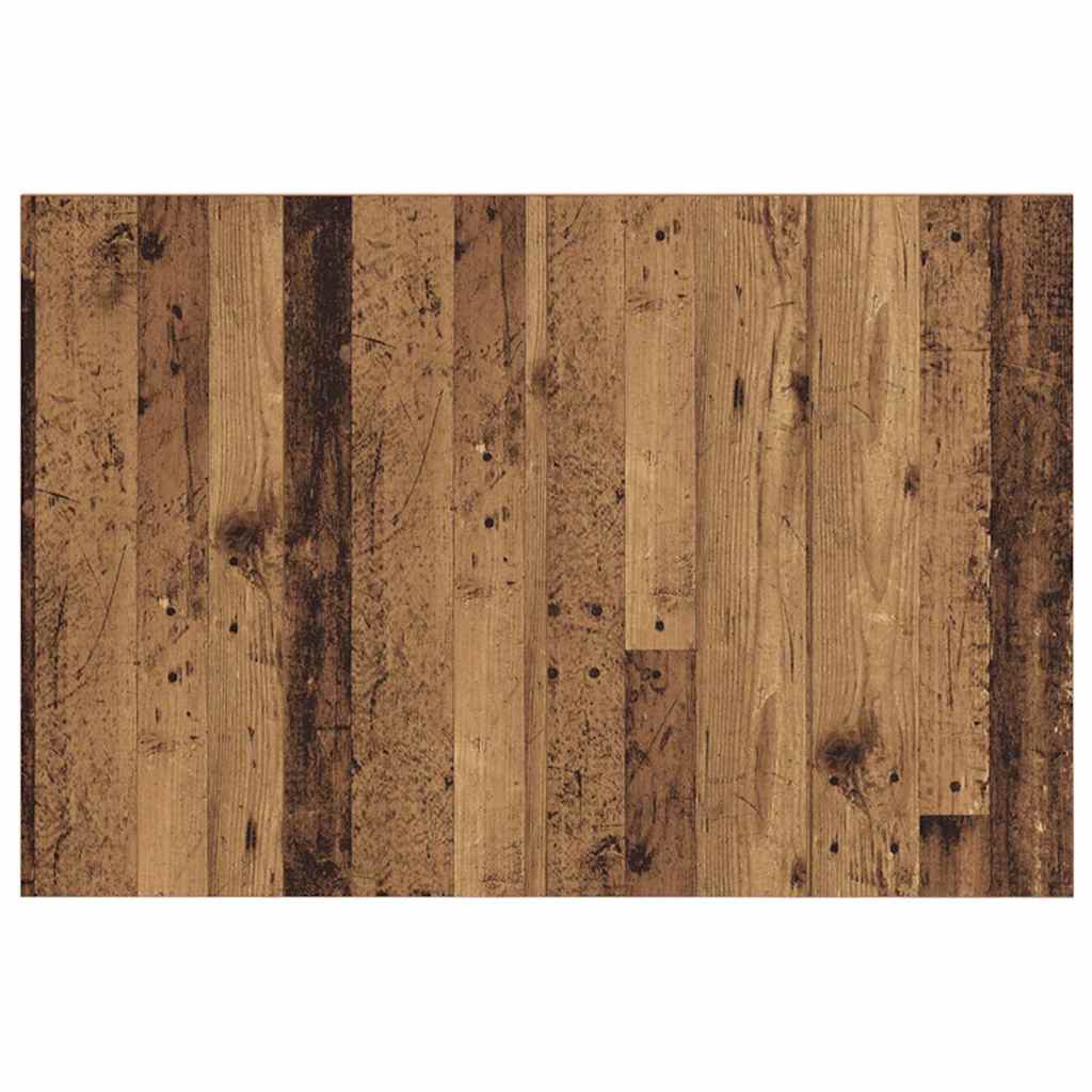Kopfteil mit Schrank 3 stk. Altholz Holzwerkstoff