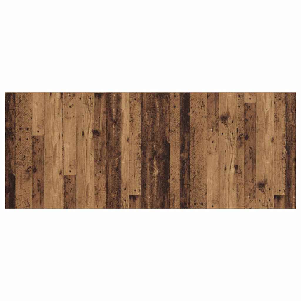Kopfteil mit Schrank 3 stk. Altholz Holzwerkstoff