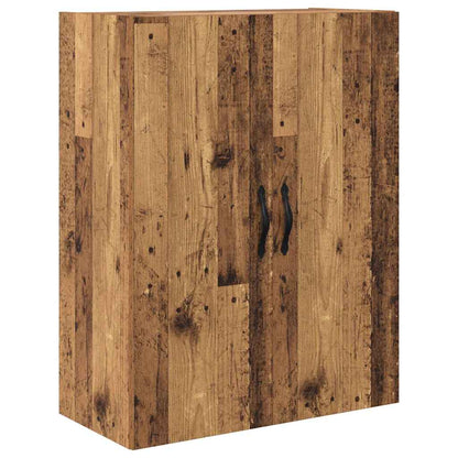Highboard 2 stk. Altholz 69,5 x 34 x 180 cm Holzwerkstoff
