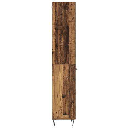 Highboard 2 stk. Altholz 69,5 x 34 x 180 cm Holzwerkstoff