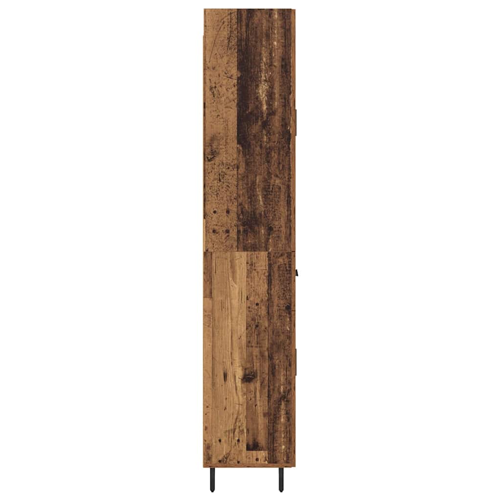 Highboard 2 stk. Altholz 69,5 x 34 x 180 cm Holzwerkstoff