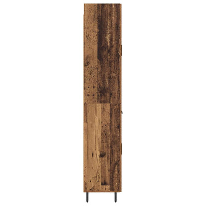 Highboard 2 stk. Altholz 69,5 x 34 x 180 cm Holzwerkstoff