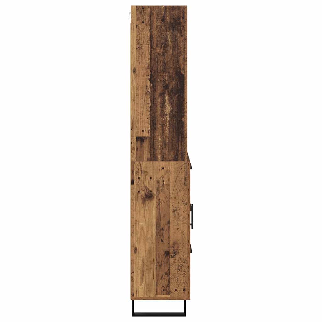 Highboard 2 stk. Altholz 69,5 x 34 x 180 cm