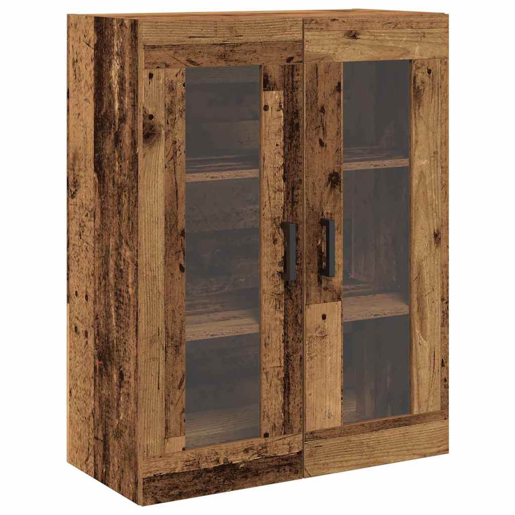 Highboard mit Schubladen 2 pcs Altholz Holzwerkstoff