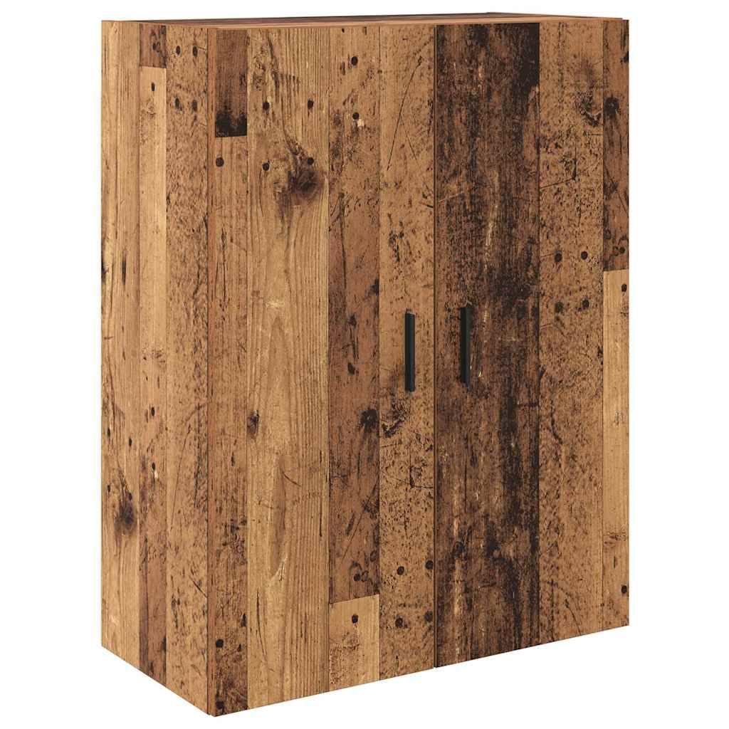 Highboard 2 stk. Altholz 69,5 x 34 x 180 cm Holzwerkstoff