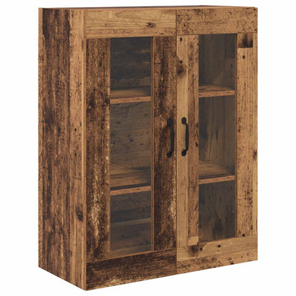 Highboard Altholz 69,5 x 34 x 180 cm Holzwerkstoff
