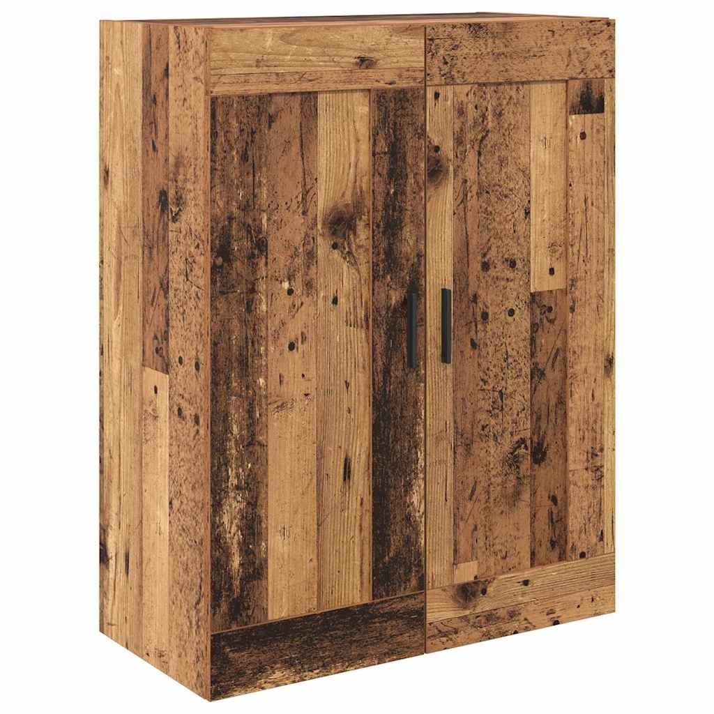 Highboard 2 pcs Altholz Holzwerkstoff
