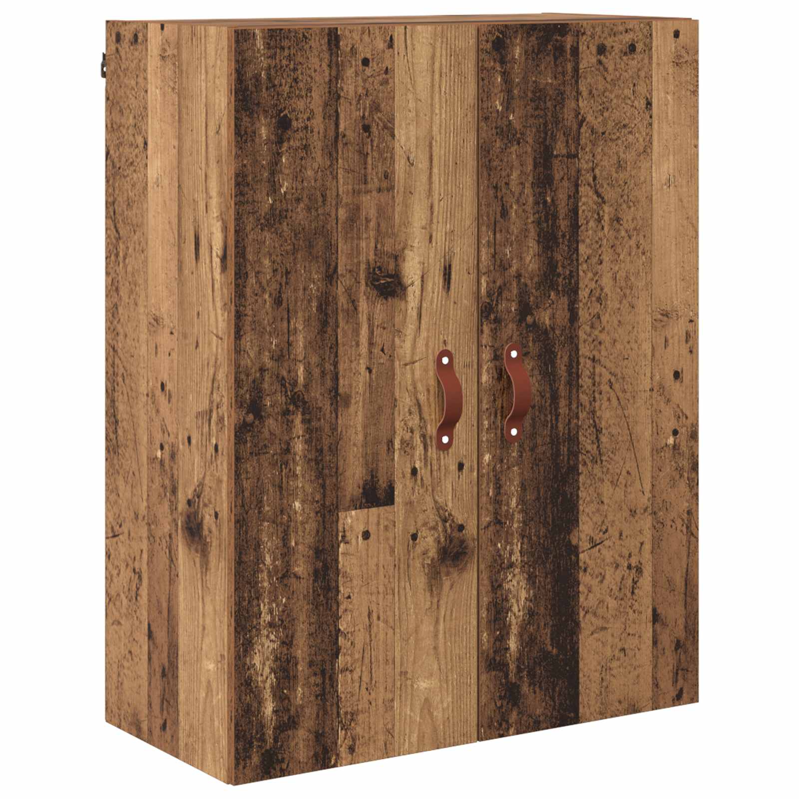 Highboard Altholz 69,5 x 34 x 180 cm Holzwerkstoff