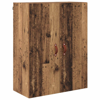Highboard Altholz 69,5 x 34 x 180 cm Holzwerkstoff