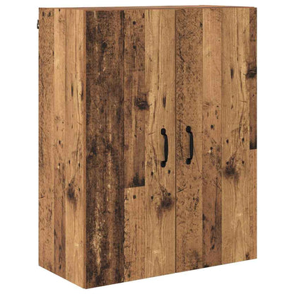 Highboard Altholz 69,5 x 34 x 180 cm Holzwerkstoff