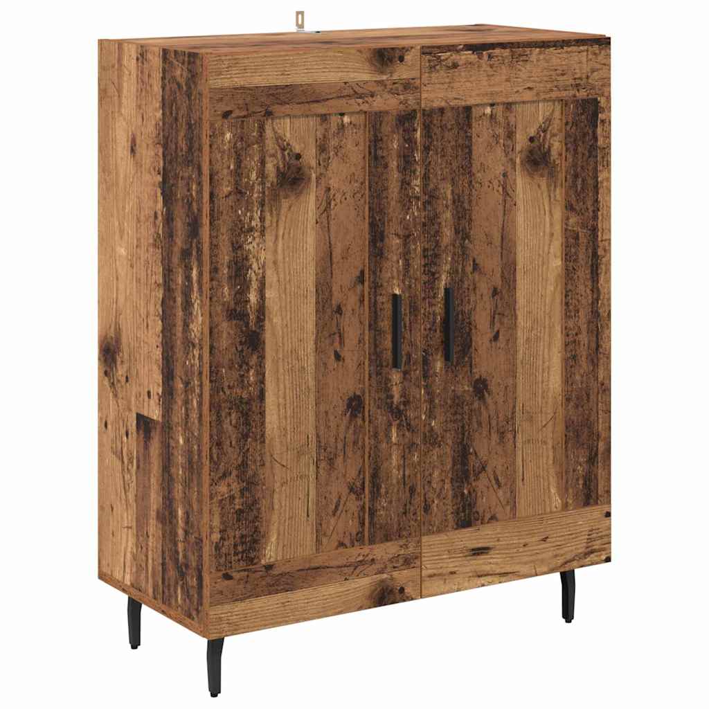 Highboard 2 stk. Altholz 69,5 x 34 x 180 cm Holzwerkstoff