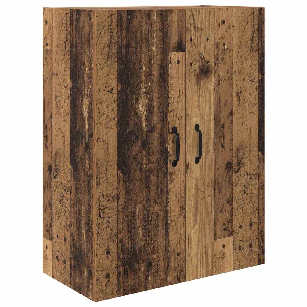 Highboard Altholz 69,5 x 34 x 180 cm Holzwerkstoff