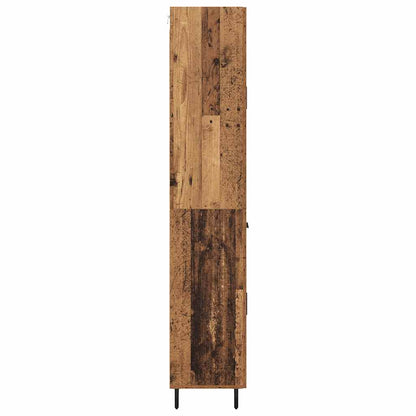 Highboard 2 stk. Altholz 69,5 x 34 x 180 cm Holzwerkstoff