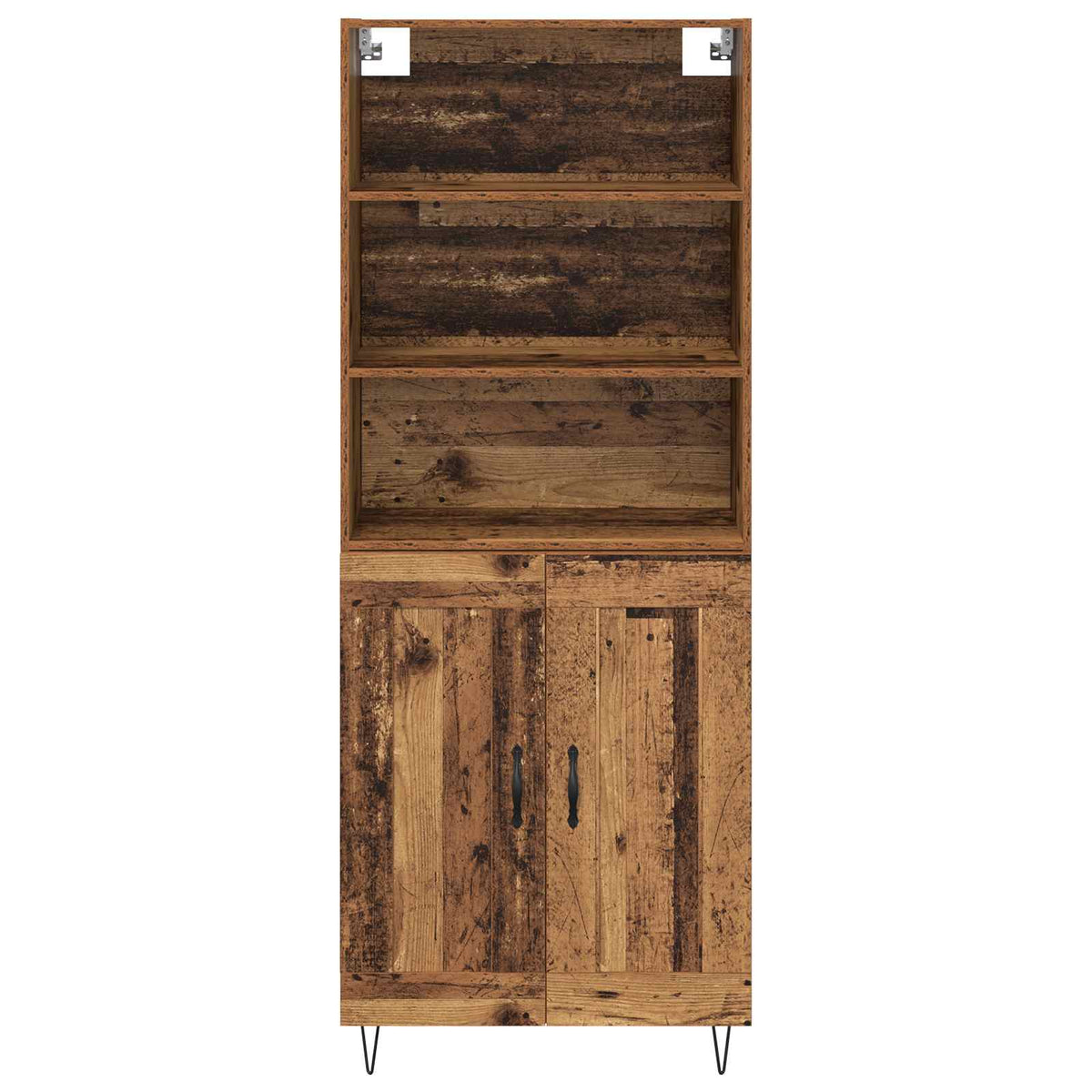 Highboard 2 stk. Altholz 69,5 x 34 x 180 cm
