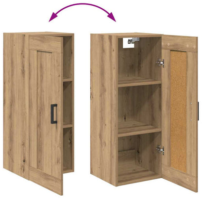Highboard Artisan-Eiche 34,5 x 34 x 180 cm Holzwerkstoff
