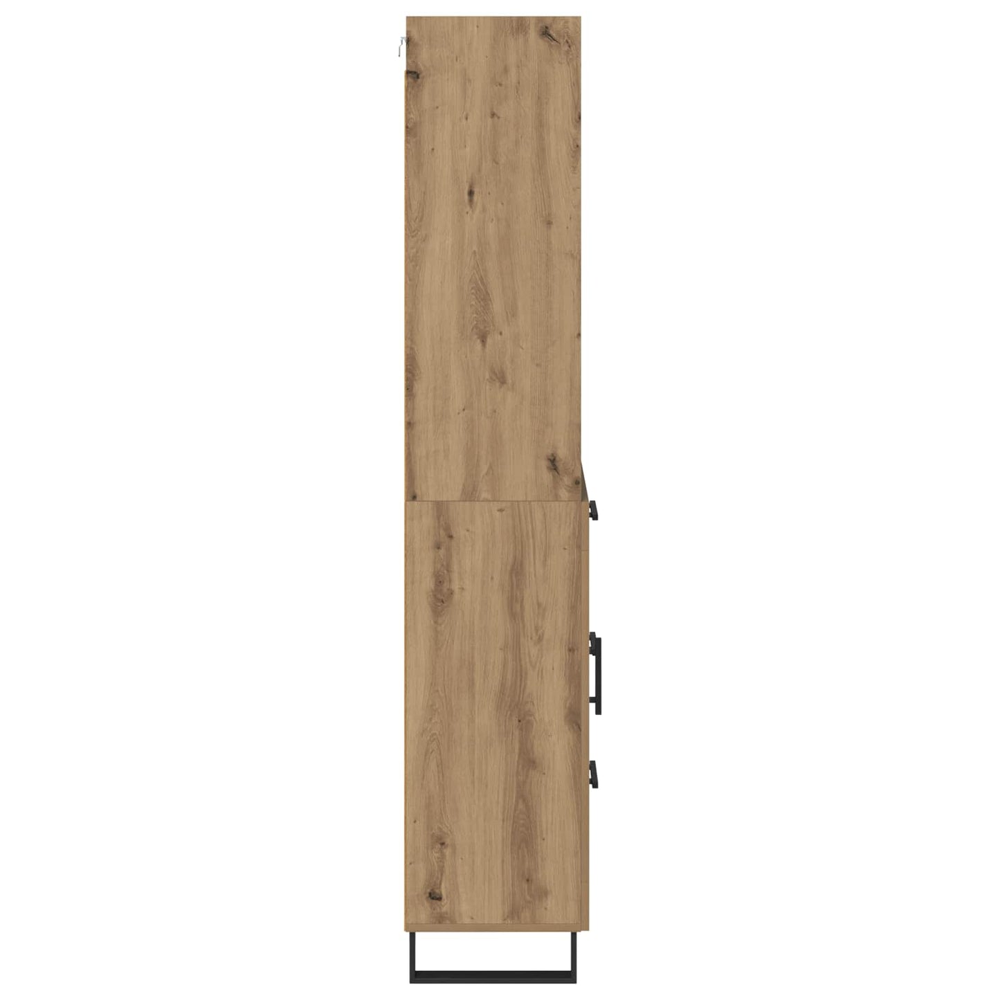 Highboard 2 stk. Artisan-Eiche 69,5 x 34 x 180 cm