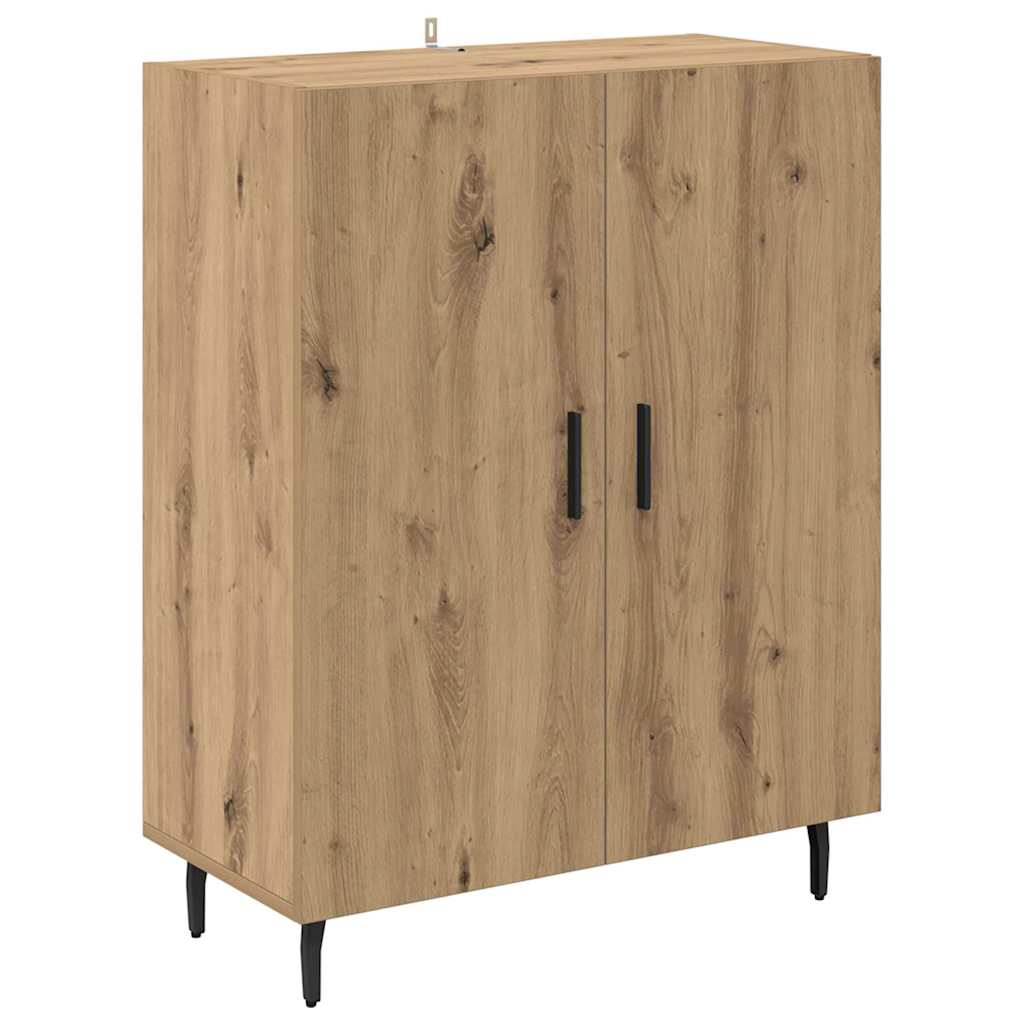 Highboard 2 stk. Artisan-Eiche 69,5 x 34 x 180 cm Holzwerkstoff