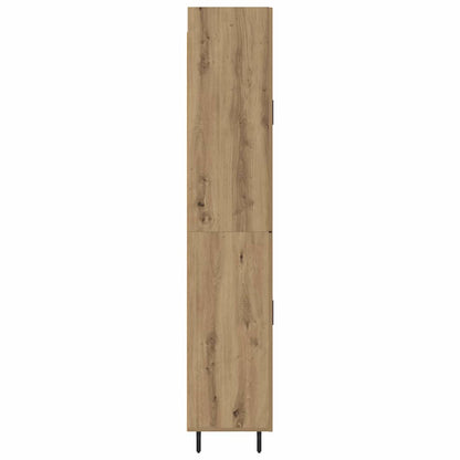 Highboard 2 stk. Artisan-Eiche 69,5 x 34 x 180 cm Holzwerkstoff