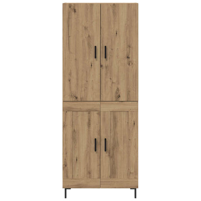 Highboard Artisan-Eiche 69,5 x 34 x 180 cm Holzwerkstoff