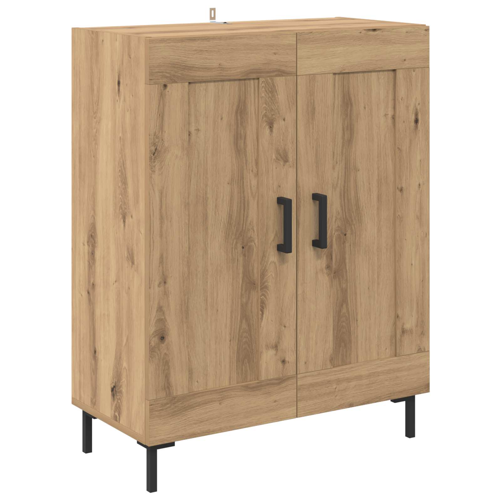 Highboard Artisan-Eiche 69,5 x 34 x 180 cm Holzwerkstoff