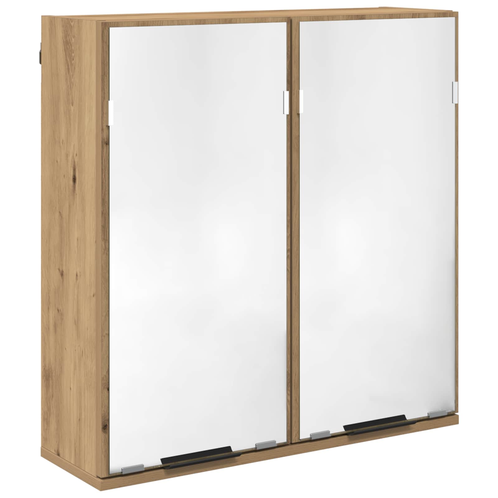 Badezimmermöbel-Set 3 Stk. Artisan-Eiche 64,5 x 33,5 x 59 cm