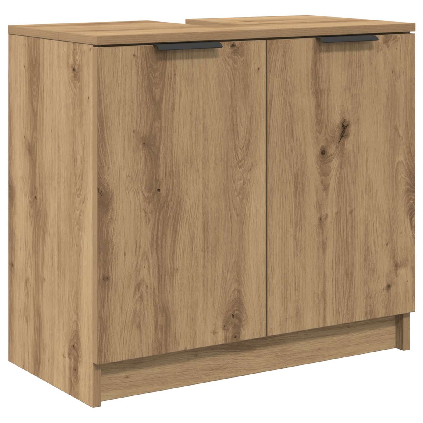 Badezimmermöbel-Set 5 Stk. Artisan-Eiche 64,5 x 33,5 x 59 cm
