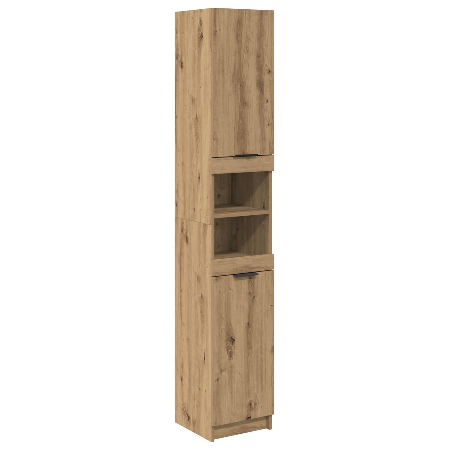 Badezimmermöbel-Set 5 Stk. Artisan-Eiche 64,5 x 33,5 x 59 cm