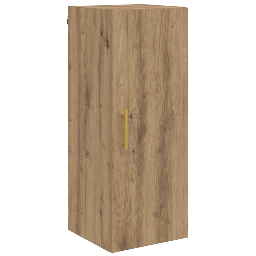 Highboard 2 stk. Artisan-Eiche 34,5 x 34 x 180 cm Holzwerkstoff