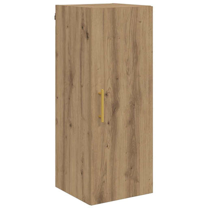 Highboard 2 stk. Artisan-Eiche 34,5 x 34 x 180 cm Holzwerkstoff